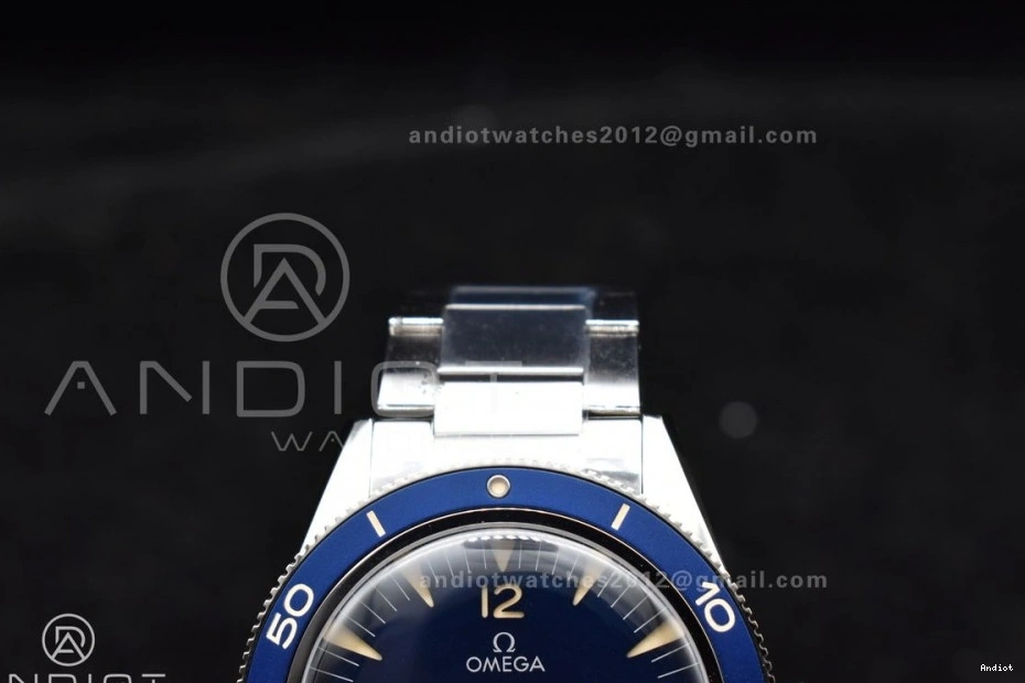 Edition SS Bracelet Dial 1:1 Best 300 Clone Seamaster On Super Blue A8912 Heritage VSF 0101